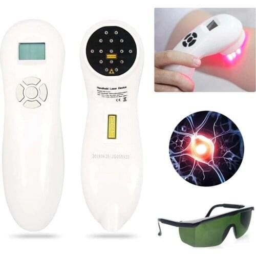 808nm 650nm Cold Laser Therapy Device,Body Pain Relief,Handy Cure Pulse Laser Relief,Relieve Migraine Knee Joint Arthritis