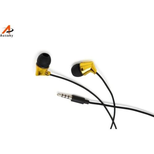 A Ausuky Hot Sale 3.5mm Earphones In Ear Style Super Bass Stereo with Mic for mobile phone MP3 MP4 -25
