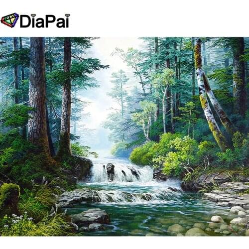 DIAPAI 5D DIY Diamond Painting 100% Full Square/Round Drill "Landscape scenery" Diamond Embroidery Cross Stitch 3D Decor A22916