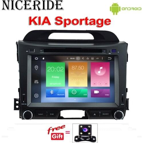 8" Android 8.0 Octa 8 core car dvd for KIA sportage 2011 2012 2013 2014 2015 headunit gps navigation 2 din car multimedia player