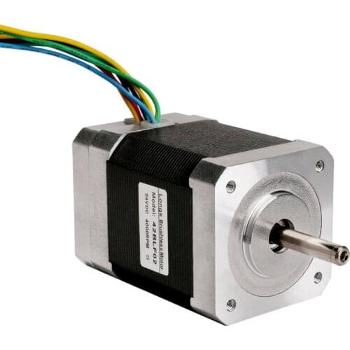24V Brushless DC Motor 4000rpm 3D Printer DIY Design 3 Phase Micro Brushless Motor