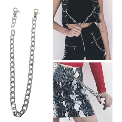 Hip Hop Pants Jeans Chain Biker Trucker Key Jean Anti-Theft Wallet Belt Chain NEW