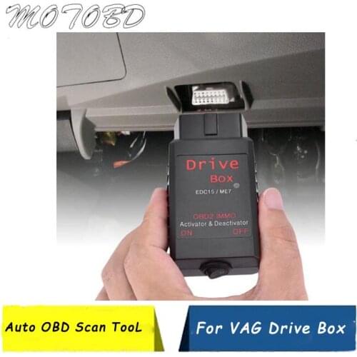 2019 NEW Top Selling VAG Drive Box OBD2 OBD2 IMMO Deactivator Activator for Bsch EDC15/ME7 VAG IMMO Deactivator