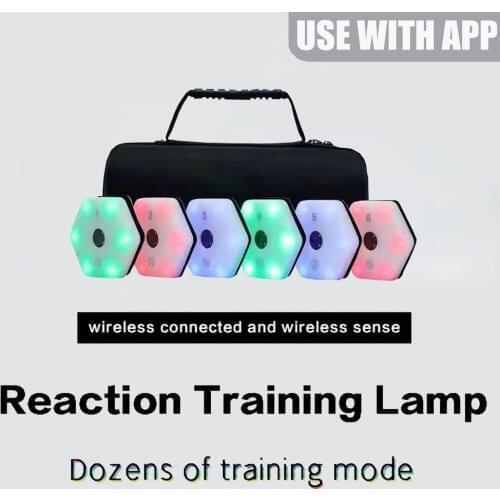 【ReactionX】reaction training light lamp speed agility response equipment basketball boxing fitlight blazepod handball