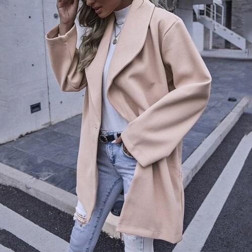 Naiveroo Womens Black Coats