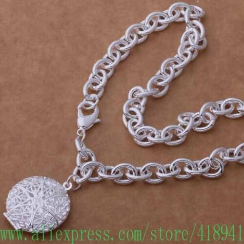 Silver Plated Necklace, Silver Plated fashion jewelry Charming coarse necklace /eynanpua bzpakqwa AN754