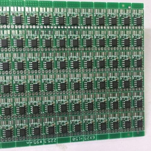 DC5V WS2818S addressable pixel PCBA;without LED;Dual-signal wires type;signal breakpoint continuous transmission