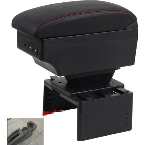 For nissan march k12 Armrest box Universal Armrest Car Arm Rest Center Centre Console Storage Box
