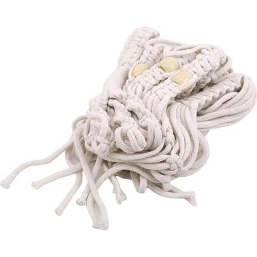 Handmade Macrame Plant Hanger Hanging Planter For Wall Decoration Rope Flowerpot Holder Garden Tools