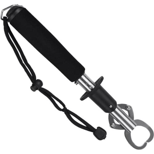 New Fishing Grip Fishing Tools Stainless Steel 30cm Max Weighting 25kg 55lb Gripper Grab Fishing Tackle Accessory Tool