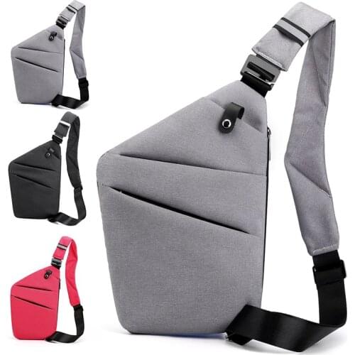 New Mens Backpack Women Sling Chest Shoulder Bag Travel Crossbody Backpacks with USB Charging Port Mochilas Bolsa Feminina