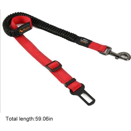 Dog Safety Fixed Belt Adjustable Nylon Car Seat Belt For Small Puppy Kitten Creative Dog Vehicle Security Leash Dogs Supplies