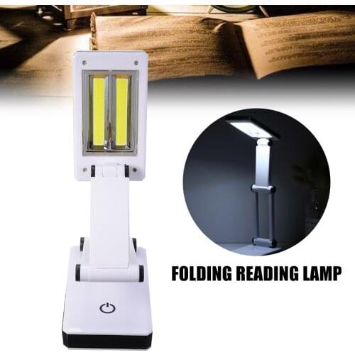 Led Book Light Mini Folding Bright LED Lamp Light Book Reading Lamp For Travel Bedroom Book Reader Lighting Lamps