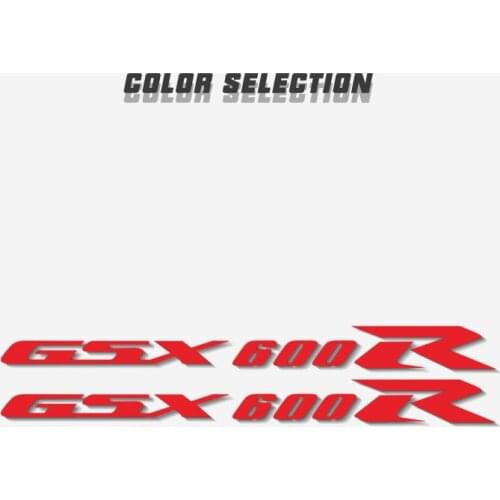Motorcycle Reflective Sticker Body Helmet Fuel Tank Notebook Waterproof Logo Fairing Sticker Decal Suzuki GSX600R gsx 600r