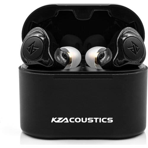 KZ S2 1DD+1BA Hyrbid HiFi TWS Bluetooth 5.0 In Ear Monitors with Realtek 8763 Chip, AAC HiFi Transmission Support, CVC Noise Iso