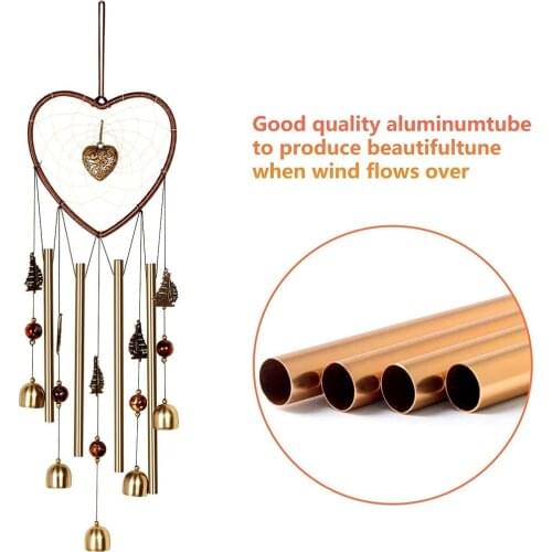 1* Wind Chime 60 X 17.5cm Outdoor/Indoor Catcher Metal Bell Wind Chimes Mom For Garden In Stock Drop Shipping