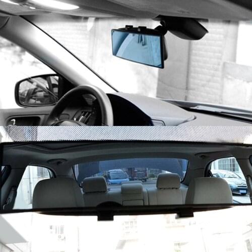300mm espejo trasero de coche espejo retrovisor gran angular Auto gran curva convexa Clip Interior en espejo retrovisor