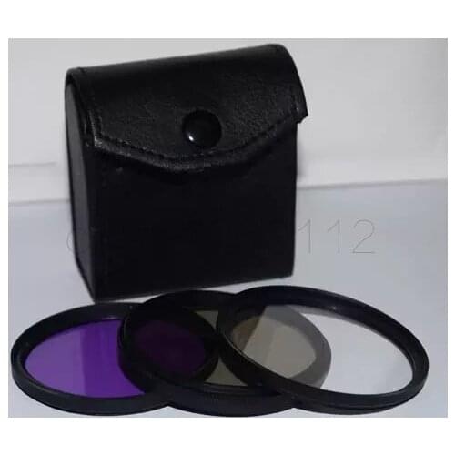 4 in 1 77mm UV CPL FLD Lens Filter Kit for canon for nikon for sony for pentax for olympus DSLR Camera