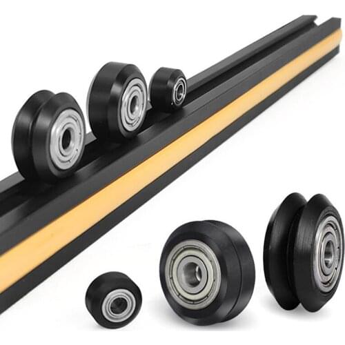 8Pcs CNC Openbuilds Plastic POM Wheel Perlin Pulley Wheel for CR10 Ender 3