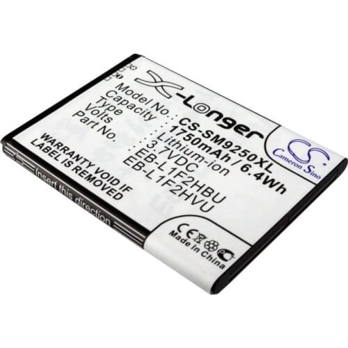 CS 1750mAh/6.48Wh battery for Samsung Galaxy Nexus, Galaxy Nexus 4G LTE, GT-i9250, GT-I9250W, Nexus Prime, SPH-L700
