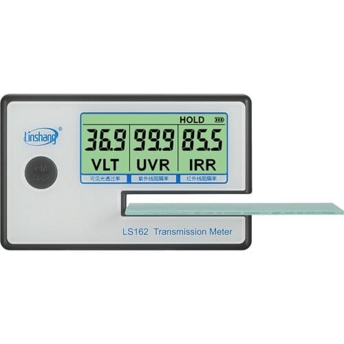 Solar Film Transmission Meter,LS162 Window Tint Meter,Filmed Glass Tester ,VLT transmittance meter ,UV IR rejection meter