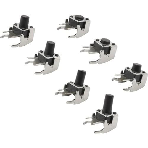 20Pcs/Lot Switch 4Pin Momentary Tactile Tact Mini PCB Push Button Switch Self-reset Micro Switch 6*6*4.3/4.5/5/6/7/7.5/8/9/10mm
