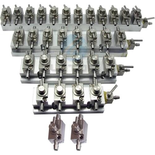 LETOP 3 Ways Printer Clean Valve Aluminium For JHF Myjet Infinity Challenger Xuli Device Kit Retail Cleaning Valve For Printer