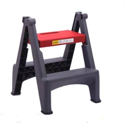 Ladder Household Folding Step Stool Car Wash Professional Two Step Ladder Thickened Plastic Pedal Indoor Herringbone Ladder