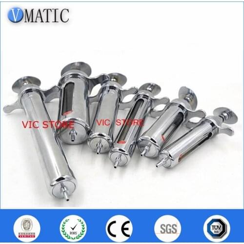 High Quality 10cc/ml Metal Syringe Stainless Steel Metal Syringe