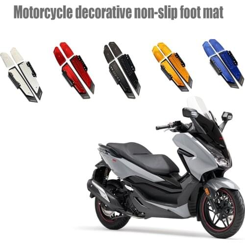 Motorcycle Accessories Footrest Foot Pad Pedal Parts Non-slip Footpads Mats Plate Footboard Steps For Honda Forza300 250 125