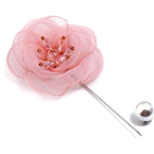 PENG FANG Flower Brooches For Clothes