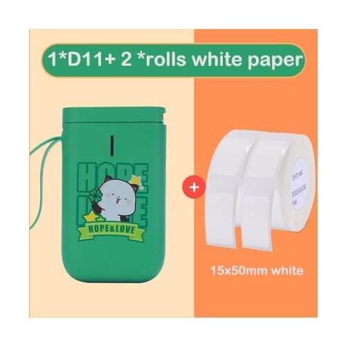 NIIMBOT D11 Portable Thermal Label Printer Handheld Name Price Sticker Printer Pocket Size BT Wireless Connection with APP