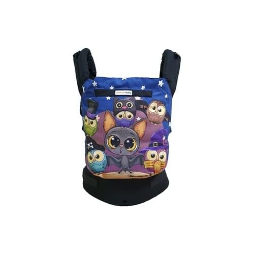 SolomomBaby Kanguru Şaşkın Kuşlar Mavi