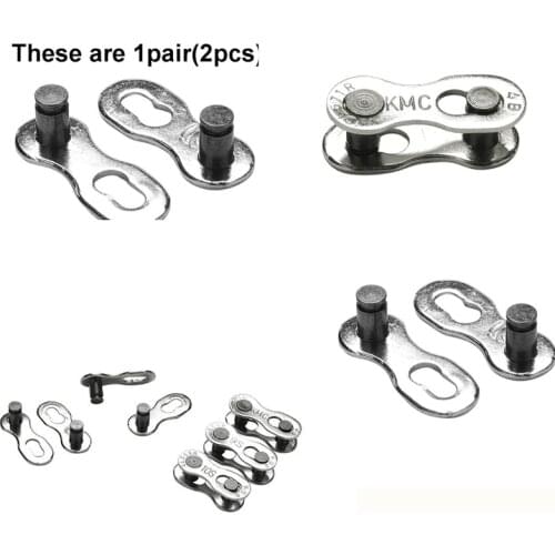 Bike Chains mountain road bike bicycle chain Connector for 6/7/8/9/10 Speed Quick Master Link Joint Chain bike parts 1 Pair