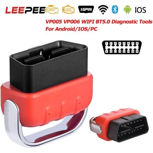 WIFI OBD2 Scanner Car Diagnostic Tool V2.2 Bluetooth 5.0 Scan Tool PIC18F25K80 MINI OBD2 Code Reader For Android/IOS