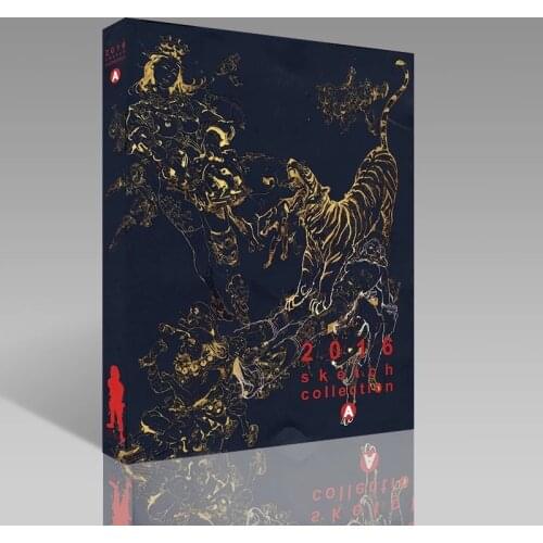 Kim Jung-Gi 2016 Sketch Collection Book Volume A Kim JungGi Manuscript Line Drawing Book