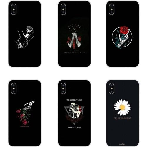 Simple Flower Rose King Queen Accessories Phone Case Covers For Huawei Honor 4C 5C 6X 7 7A 7C 8 9 10 8C 8S 8X 9X 10I 20 Lite Pro