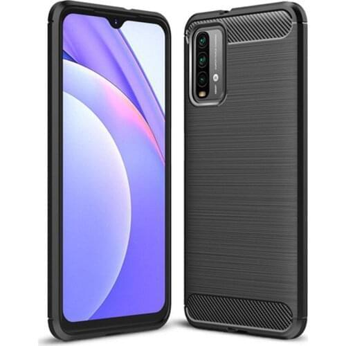For Xiaomi Redmi 9T Case Luxury Full Soft Silicone Cover Shockproof Case For Xiaomi Redmi 9T Redmi9T Protective Phone Case
