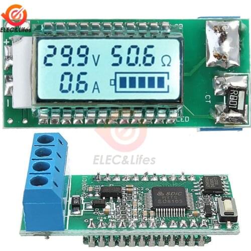 2.8 ~ 30.0 V 18650 26650 Digital Lithium Li-ion Battery Tester LCD Meter Voltage/Current/Capacity For Test Phone, Power Bank