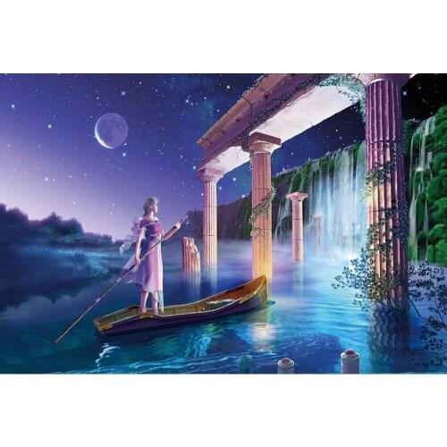 Beautiful fairyland The wooden puzzle 1000 pieces ersion jigsaw puzzle white card adult childrens educational toys