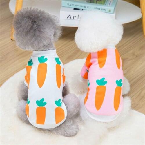 Dog Clothes New Autumn/winter Pet Clothes German Velvet Fabric 21 Pull Radish Small Sweater Dog Costume Puppy Clothes