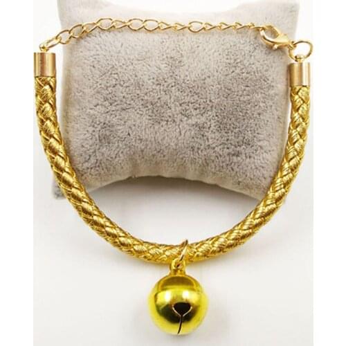 Cat Collar With Bell Safety Cat Collars Puppy Dog Collar For Cats Small Dogs Kittens PU Pet Collar Chihuahua Products