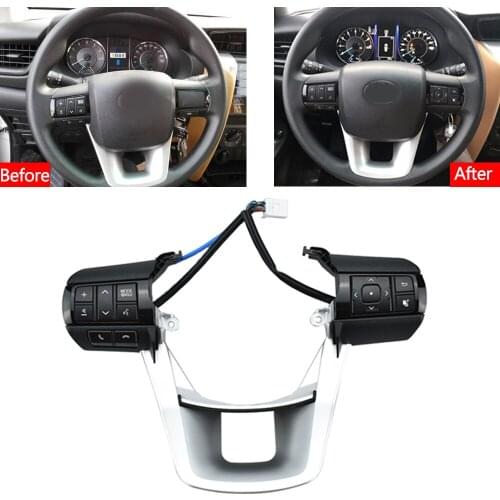 For Toyota Fortuner 2016-2020 Hilux 2015-2019 Revo Rocco Steering Wheel Volume Sound Button switch 84250-0K320