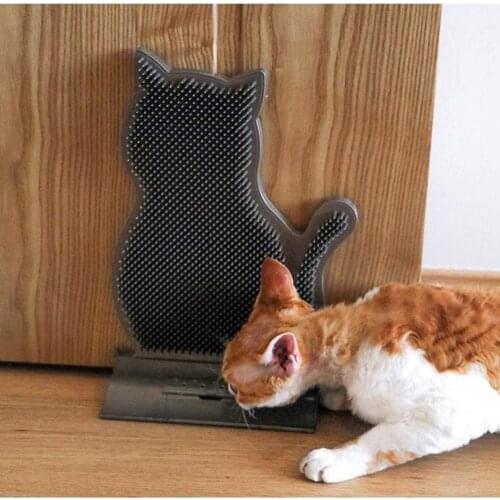 PET Itching Brush Cat Self Massage Brush Cat Self Groomer Door Wall Mounted Massage Comb Cat Dog Grooming Brush Upgraded Version