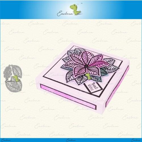 Silhouette skeleton leaf Cutting Dies new 2020 Metal mould dies Scrapbooking Paper Making Craft die Matching color paper dies