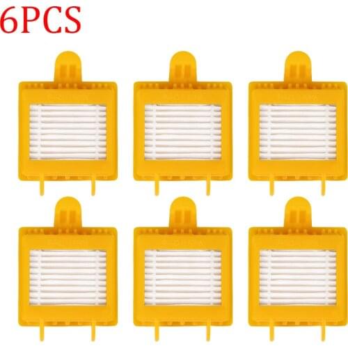 6pcs Replacement Hepa Filters For iRobot Roomba 700 Series 760 770 780 790 Vacuum Cleaner Spare Parts Accessories