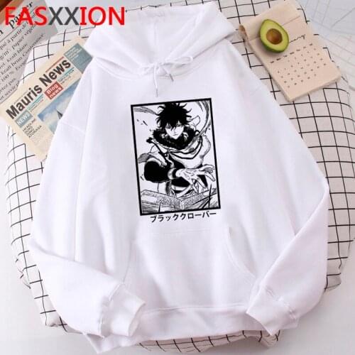 Black Clover hoodies men Oversized anime male hoddies hoody Oversized anime