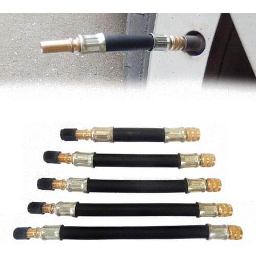 Bicycle Valve Stem Extension Bicycle Pump Extension Pipe Motorcycle MTB Road Bike Schrader Valve Adapter Car Scooter Accessories