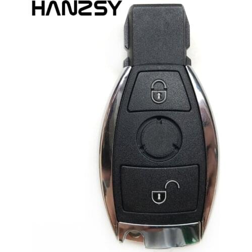 2 Buttons Smart key Fob For Mercedes BENZ ML SL SLK CLK W211 Replacement Remote Key Shell Cover Uncut blade
