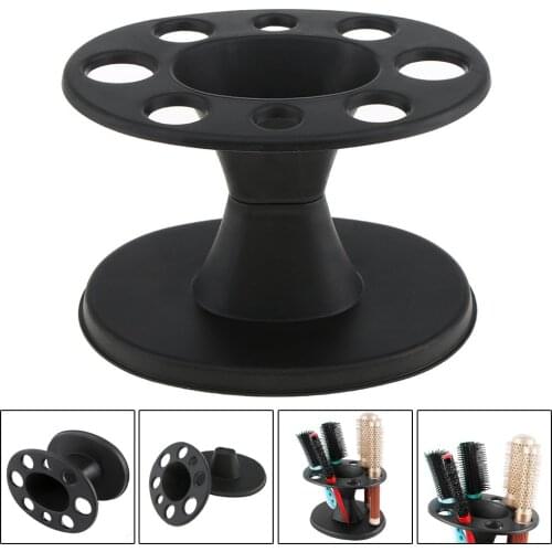 High Quality Fashion Multifunction 8 Holes Hair Comb Brushes Holder Rack Stationery Storage Stand Shelf Dropshipping SMJ